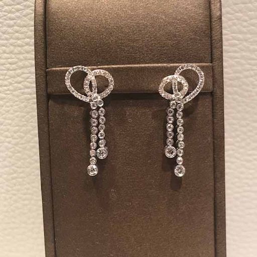 Joyeria Gil pendientes con diamantes